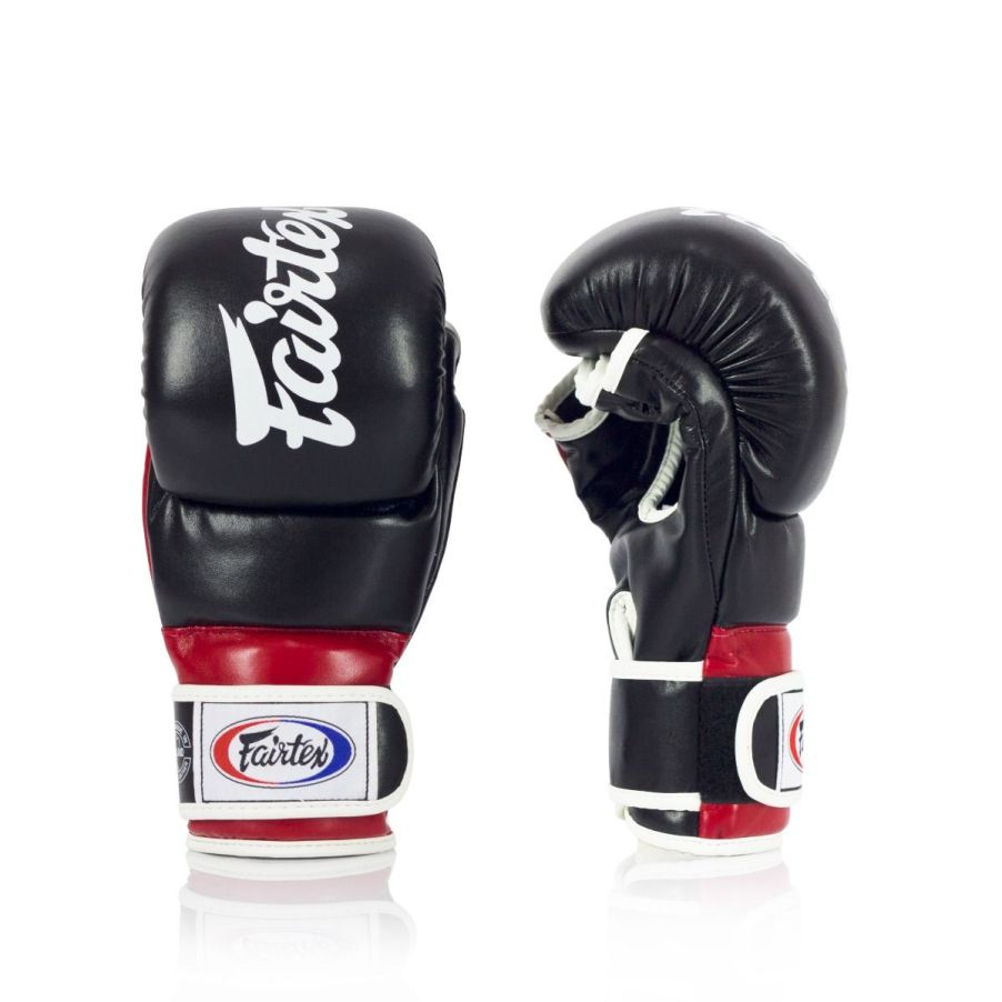 כפפות MMA Fairtex FGV18 אדום שחור