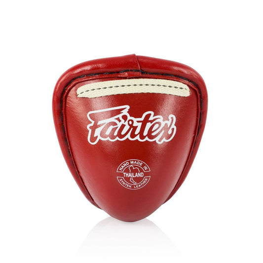 Fairtex מגן אשכים\מפשעה עשוי פלדה אדום