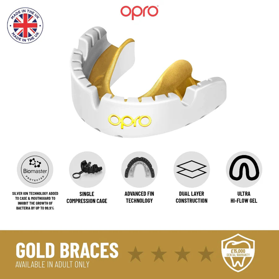 מגן שיניים לגשר OPRO Gold מקצועי