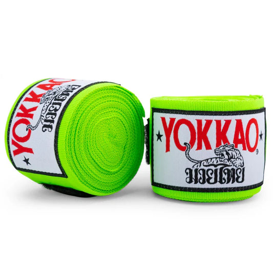 חותלות לאיגרוף YOKKAO לאימון קיקבוקס ואיגרוף תאילנדי--ירוק