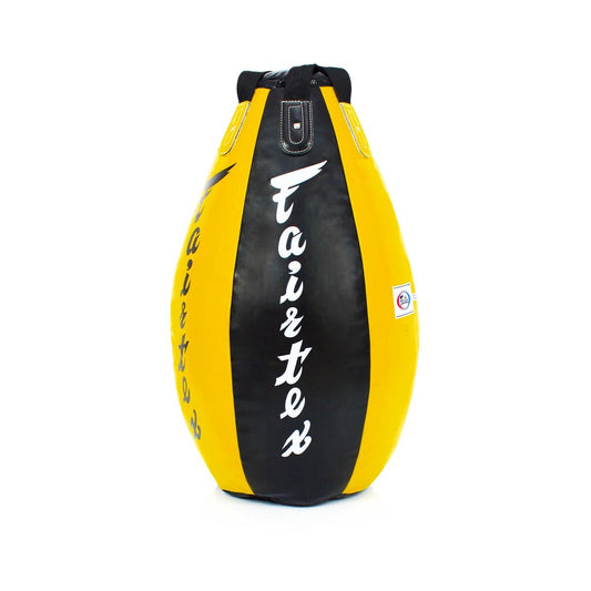 Fairtex HB15 שק איגרוף מדמה גוף עור סינטטי צהוב שחור