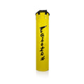 שק איגרוף תאילנדי בסגנון בננה של Fairtex – שק ארוך שמתאים לתרגול קיקבוקסינג ומואי תאי ומיוצר מחומרים סינתטיים חזקים--צהוב