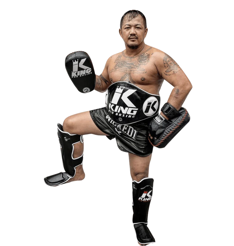 King Pro Kicking Pads Trainer – פאד בעיטה מקצועי עם רצועה אחת כפפה