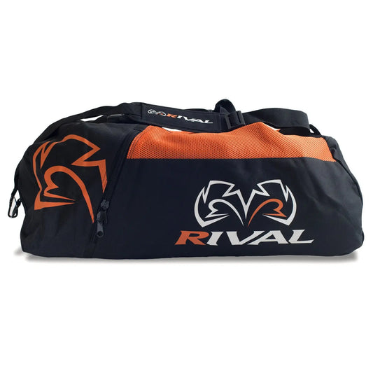 תיק אימונים ודאפל מקצועי מותג ריבל דגם Rival RGB50 Gym Bag לציוד לחימה--כתום