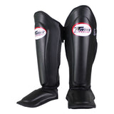 מגני שוק Twins Special SGL10 לאיגרוף תאילנדי ולספארינג מקצועי--שחור