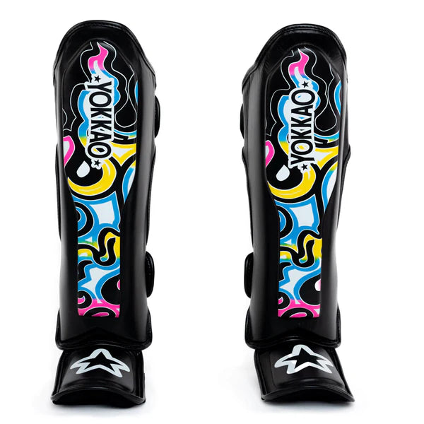 YOKKAO SYGL78 Flames מגיני עצם\שוק יואקאו