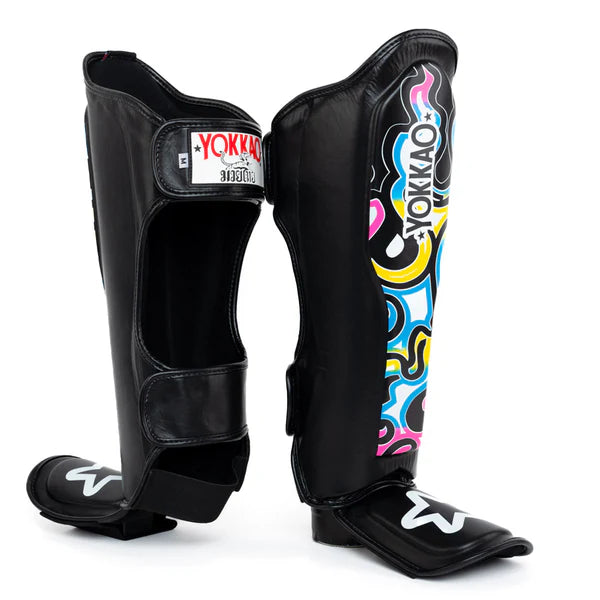 YOKKAO SYGL78 Flames מגיני עצם\שוק יואקאו