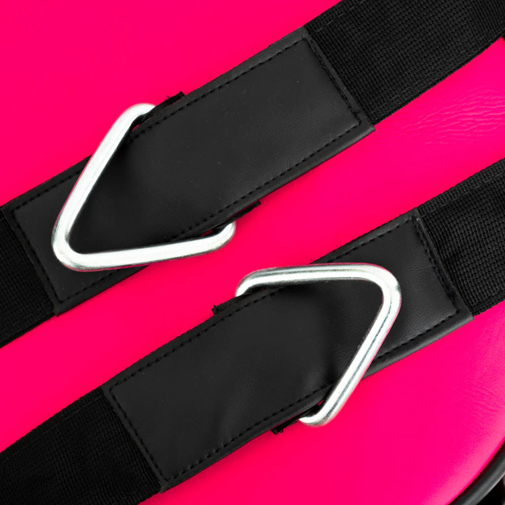 שק לחימה טיפה המשפר את הדיוק בחבטות זוויתיות ומכות ברך קשות Yokkao--ורוד שחור